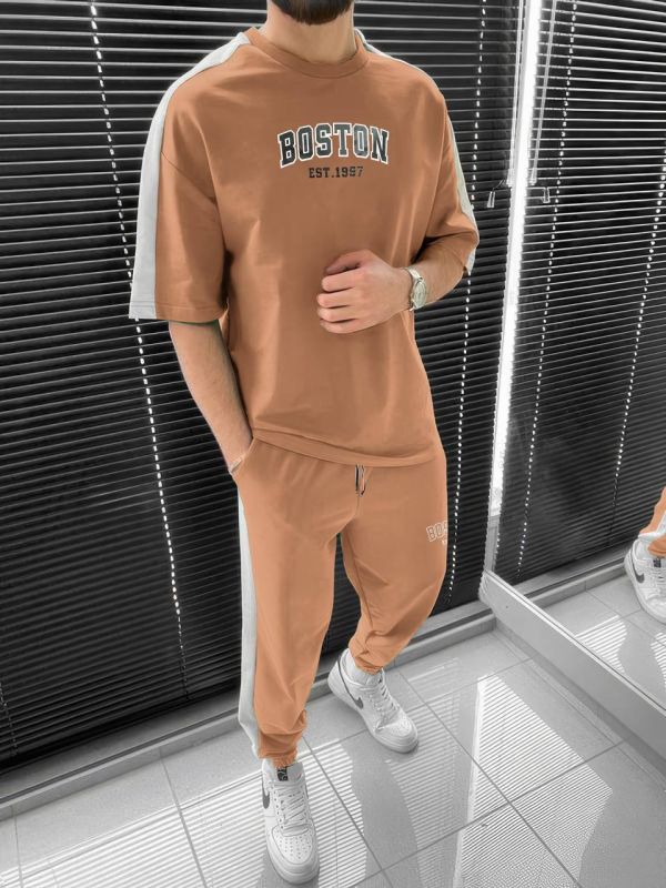 Костюм мужской BOSTON цвета кемэл