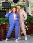 Летний и легкий костюм унисекс «Unisex-2» бежевого цвета