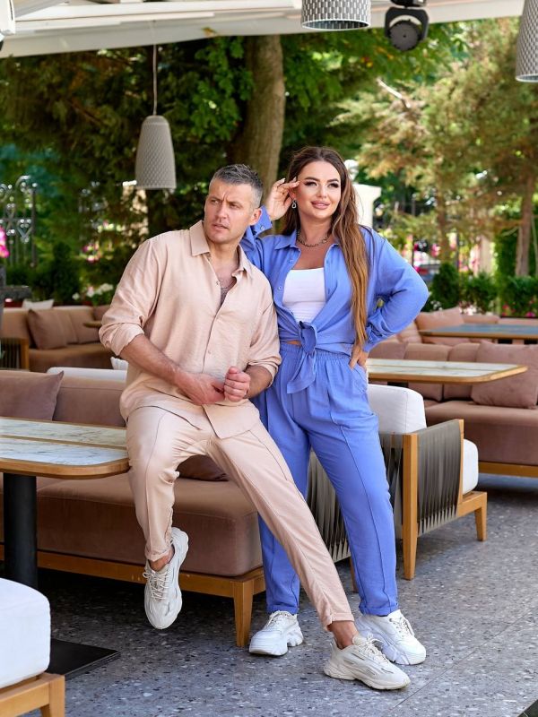 Костюм унисекс «Unisex-2» бежевого цвета