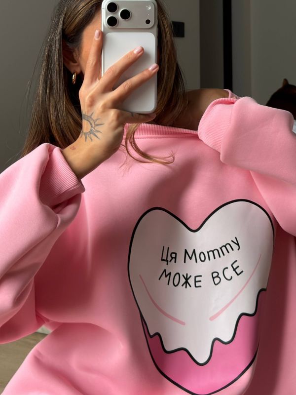 Уникальный худи “mommy”