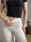 Универсальные женские лосины белого цвета