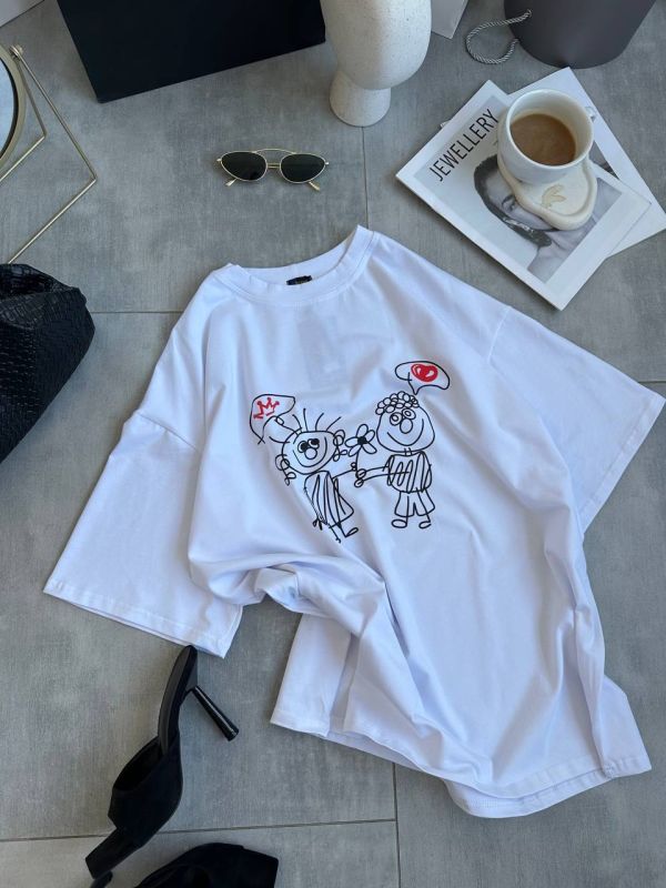 Футболка унисекс с веселым рисунком