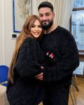 Пижама теплая унисекс в черном цвете