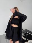 Стильный летний комплект тройка